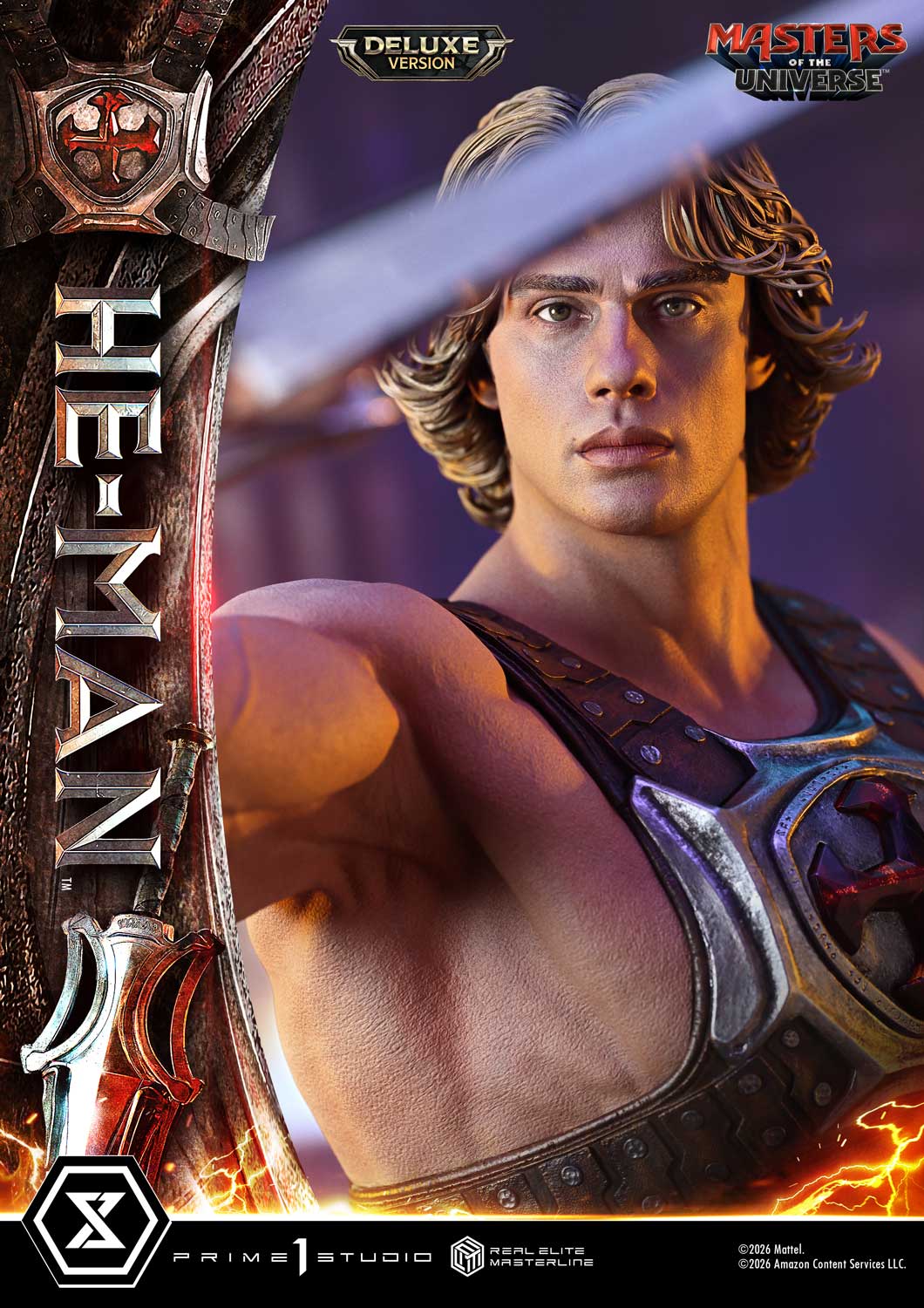 Masters of the Universe (2026) Real Elite Masterline He-Man (Deluxe Ver.) 1/3 Scale Statue Gallery Image 21