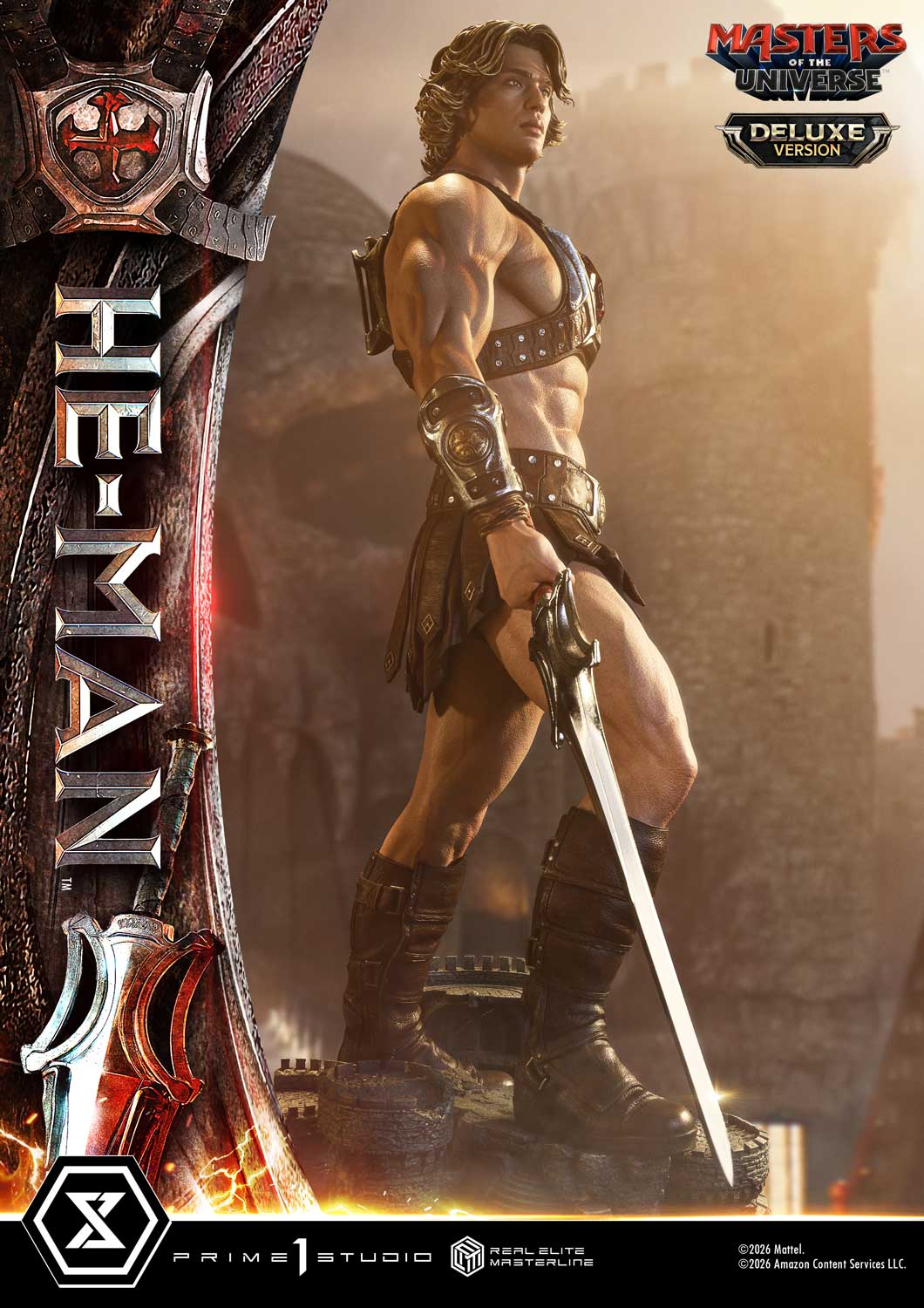 Masters of the Universe (2026) Real Elite Masterline He-Man (Deluxe Bonus Ver.) 1/3 Scale Limited Edition Statue Gallery Image 10