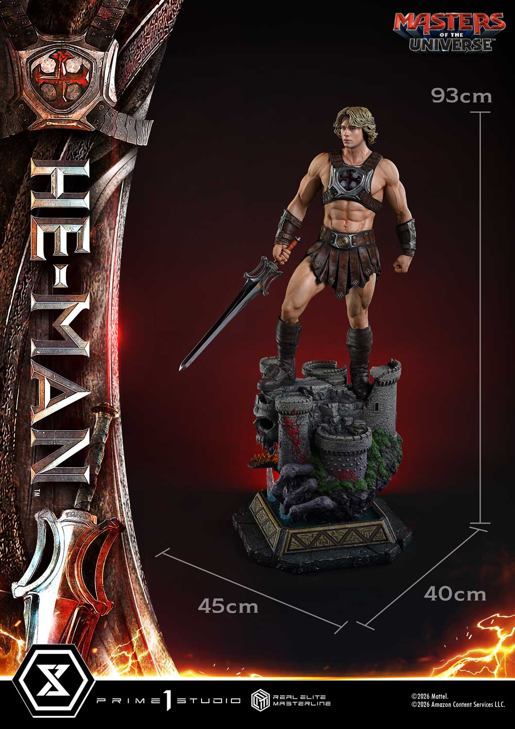 Masters of the Universe (2026) Real Elite Masterline He-Man (Deluxe Bonus Ver.) 1/3 Scale Limited Edition Statue Gallery Image 63