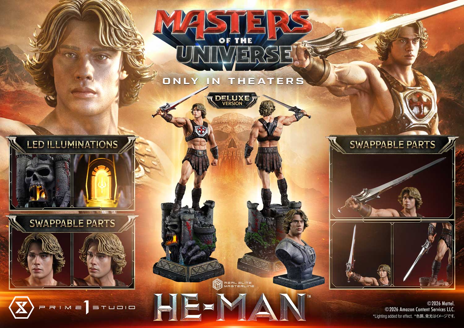 Masters of the Universe (2026) Real Elite Masterline He-Man (Deluxe Bonus Ver.) 1/3 Scale Limited Edition Statue Gallery Image 67