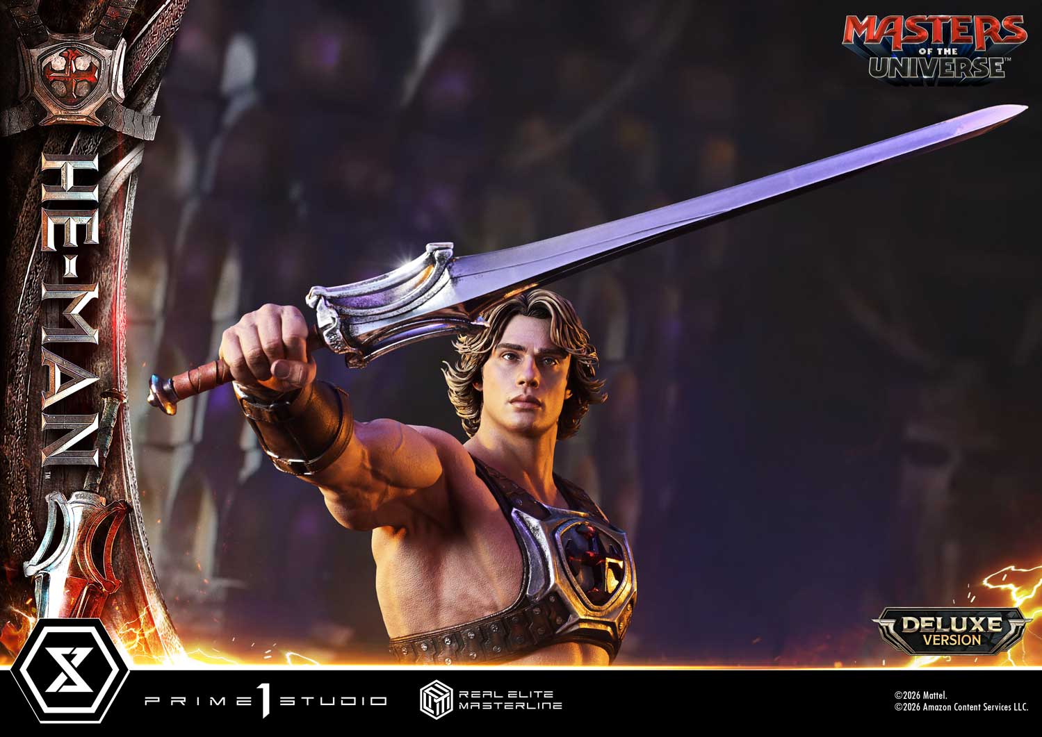 Masters of the Universe (2026) Real Elite Masterline He-Man (Deluxe Bonus Ver.) 1/3 Scale Limited Edition Statue Gallery Image 23