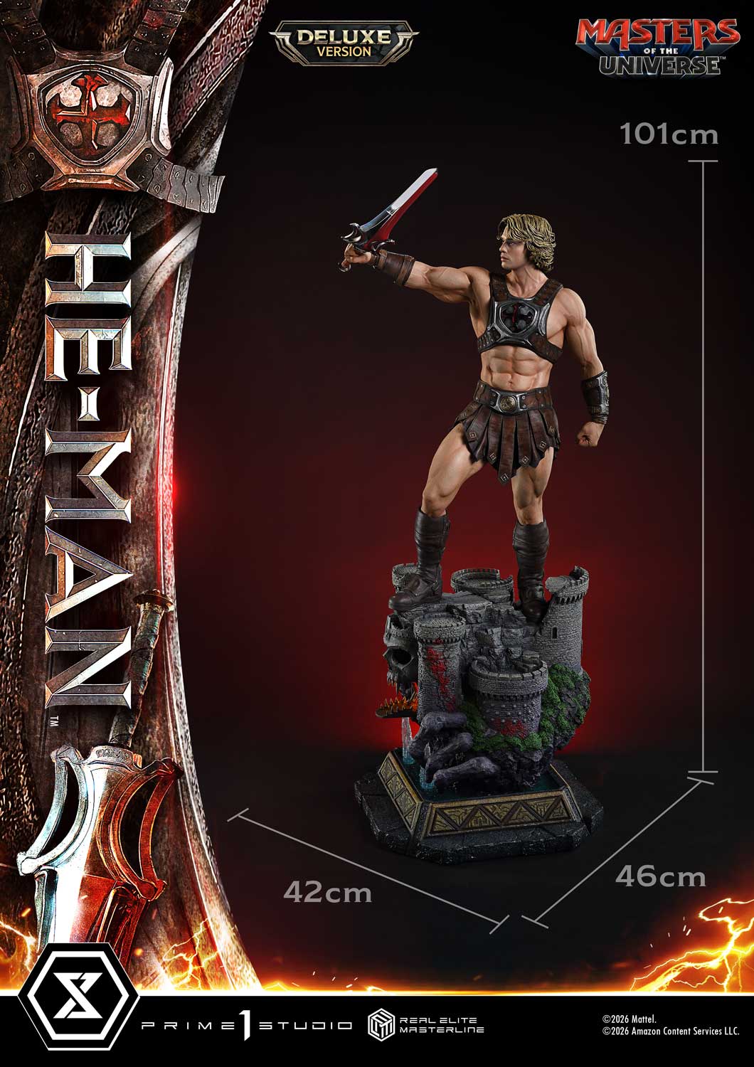 Masters of the Universe (2026) Real Elite Masterline He-Man (Deluxe Bonus Ver.) 1/3 Scale Limited Edition Statue Gallery Image 62
