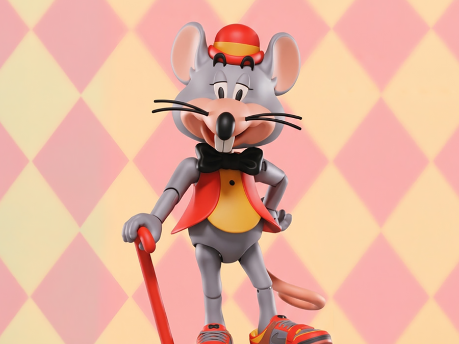 Chuck E. Cheese 50th Anniversary Chuck E. Cheese (Standard) 1/12 Scale Limited Edition Action Figure Gallery Image 1