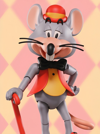 Chuck E. Cheese 50th Anniversary Chuck E. Cheese (Standard) 1/12 Scale Limited Edition Action Figure Gallery Image 2