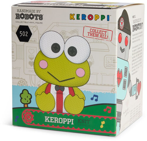Hello Kitty and Friends Handmade by Robots #502 Keroppi Figure