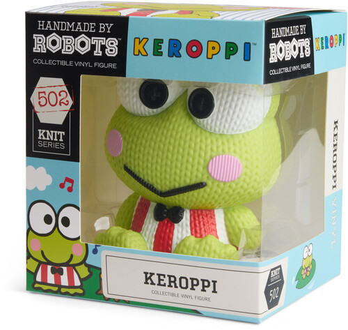 Hello Kitty and Friends Handmade by Robots #502 Keroppi Figure