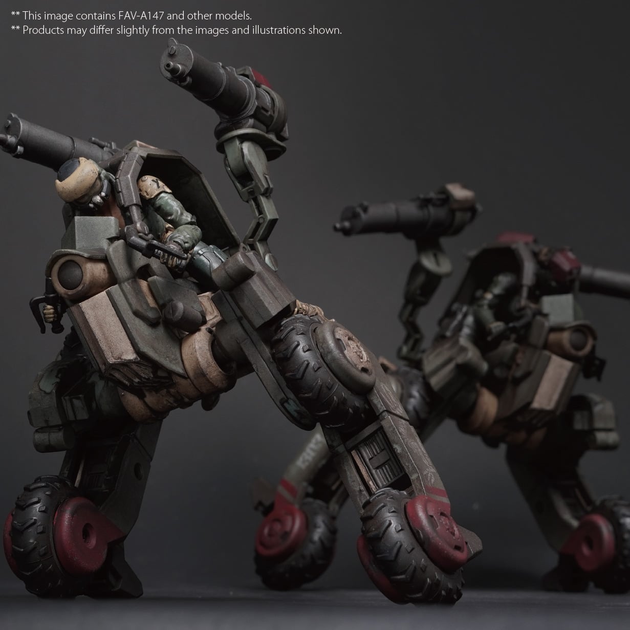 Acid Rain World FAV-A147 Veloraptor Speeder MK1m-4 1/18 Scale Vehicle Gallery Image 14