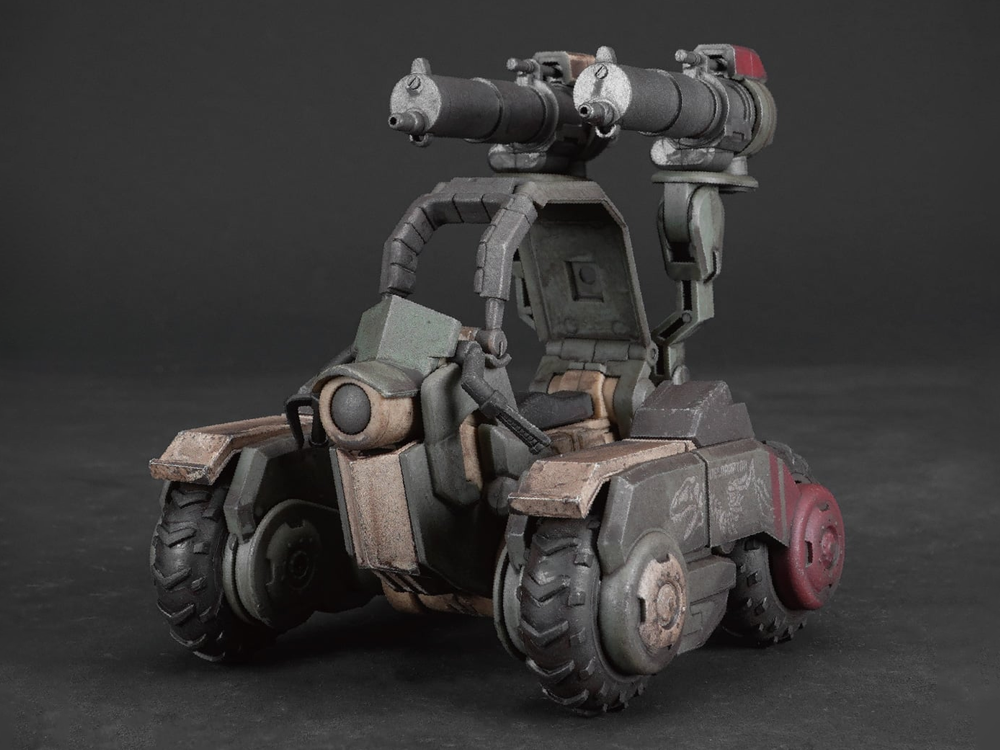 Acid Rain World FAV-A147 Veloraptor Speeder MK1m-4 1/18 Scale Vehicle Gallery Image 1