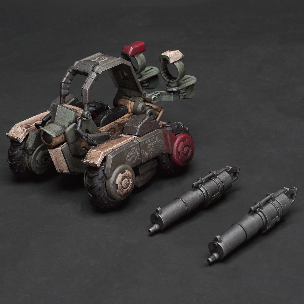 Acid Rain World FAV-A147 Veloraptor Speeder MK1m-4 1/18 Scale Vehicle Gallery Image 5