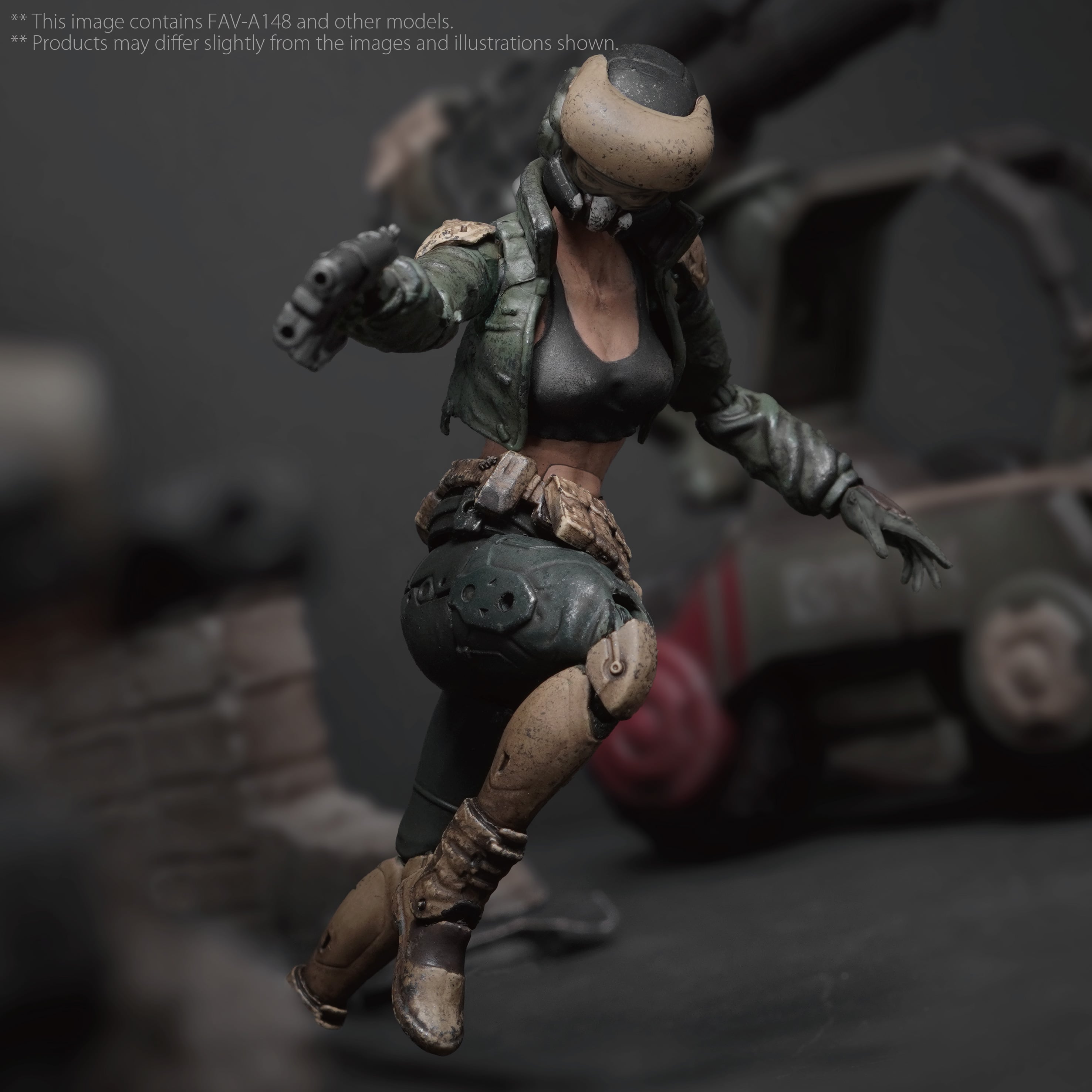 Acid Rain World FAV-A148 Eos Hussar 1/18 Scale Action Figure Gallery Image 7