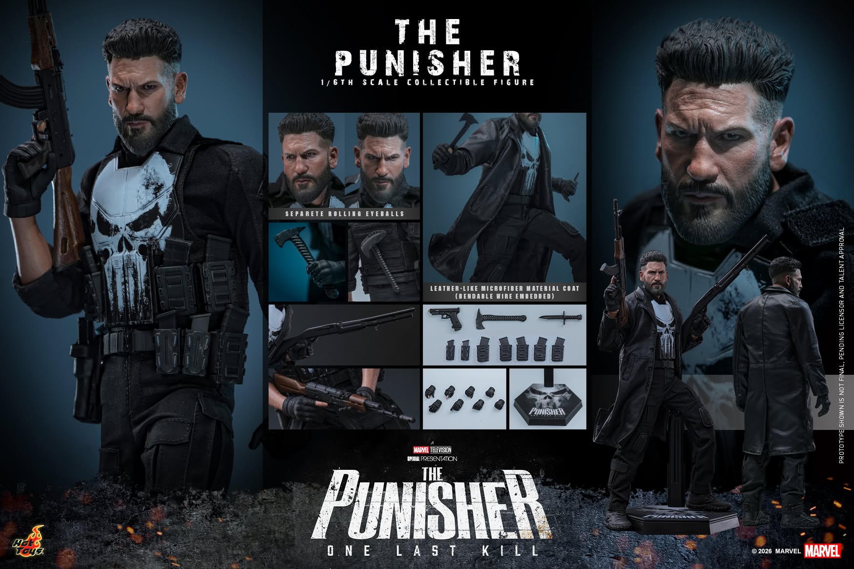 The Punisher: One Last Kill TMS190 The Punisher 1/6th Scale Collectible Figure Gallery Image 19