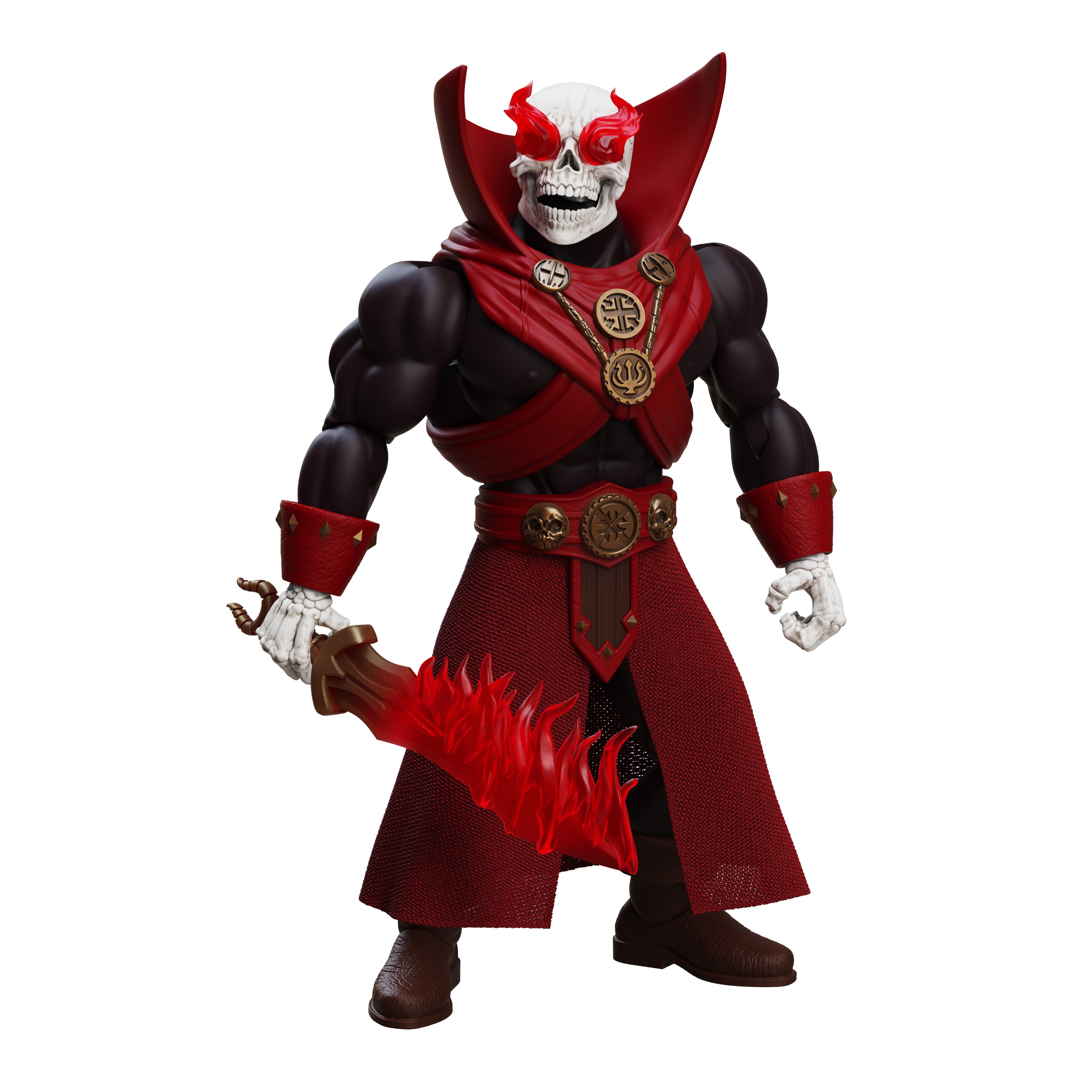 Immortal Champions Thulsa Doom- Undead Sorcerer Action Figure Gallery Image 7