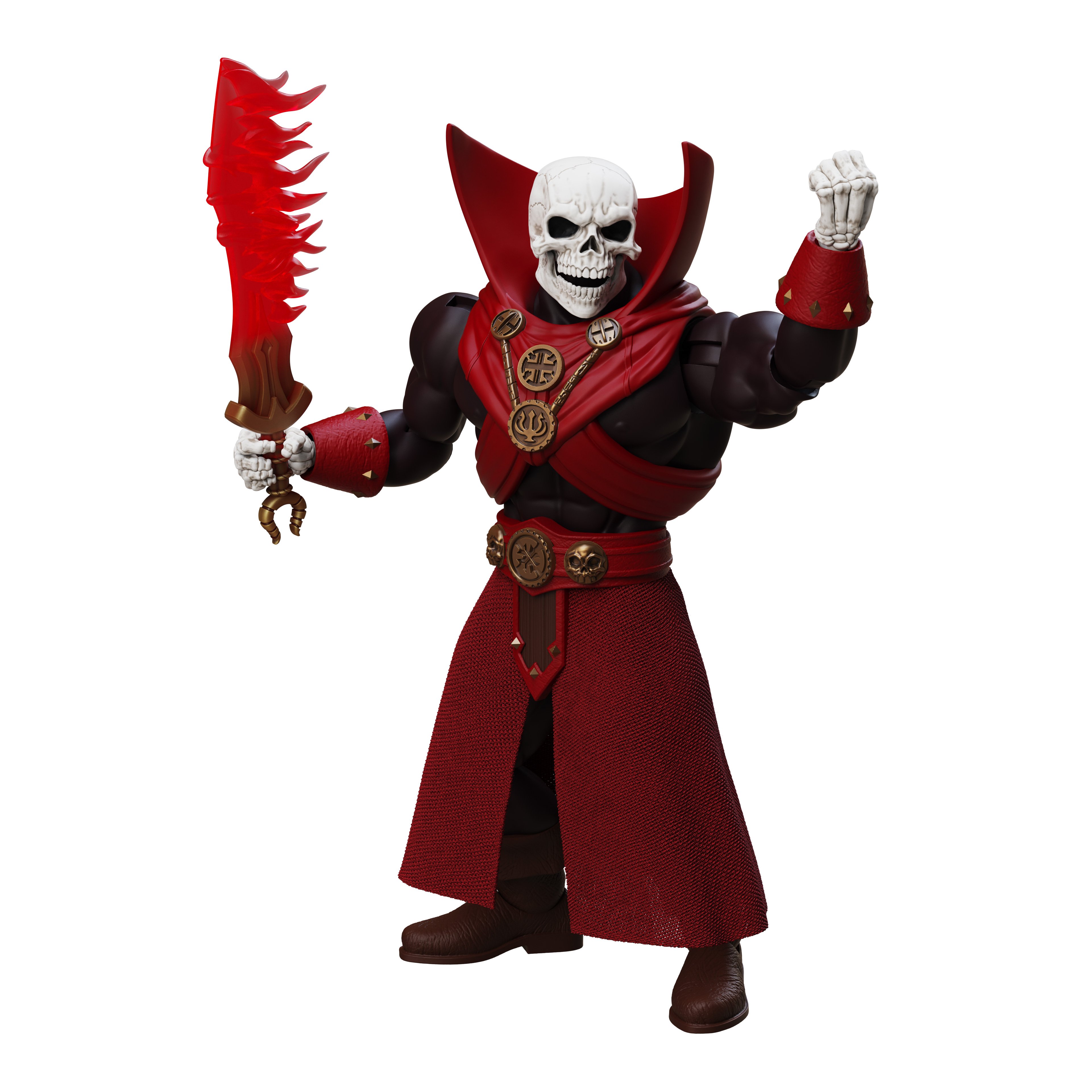 Immortal Champions Thulsa Doom- Undead Sorcerer Action Figure Gallery Image 8