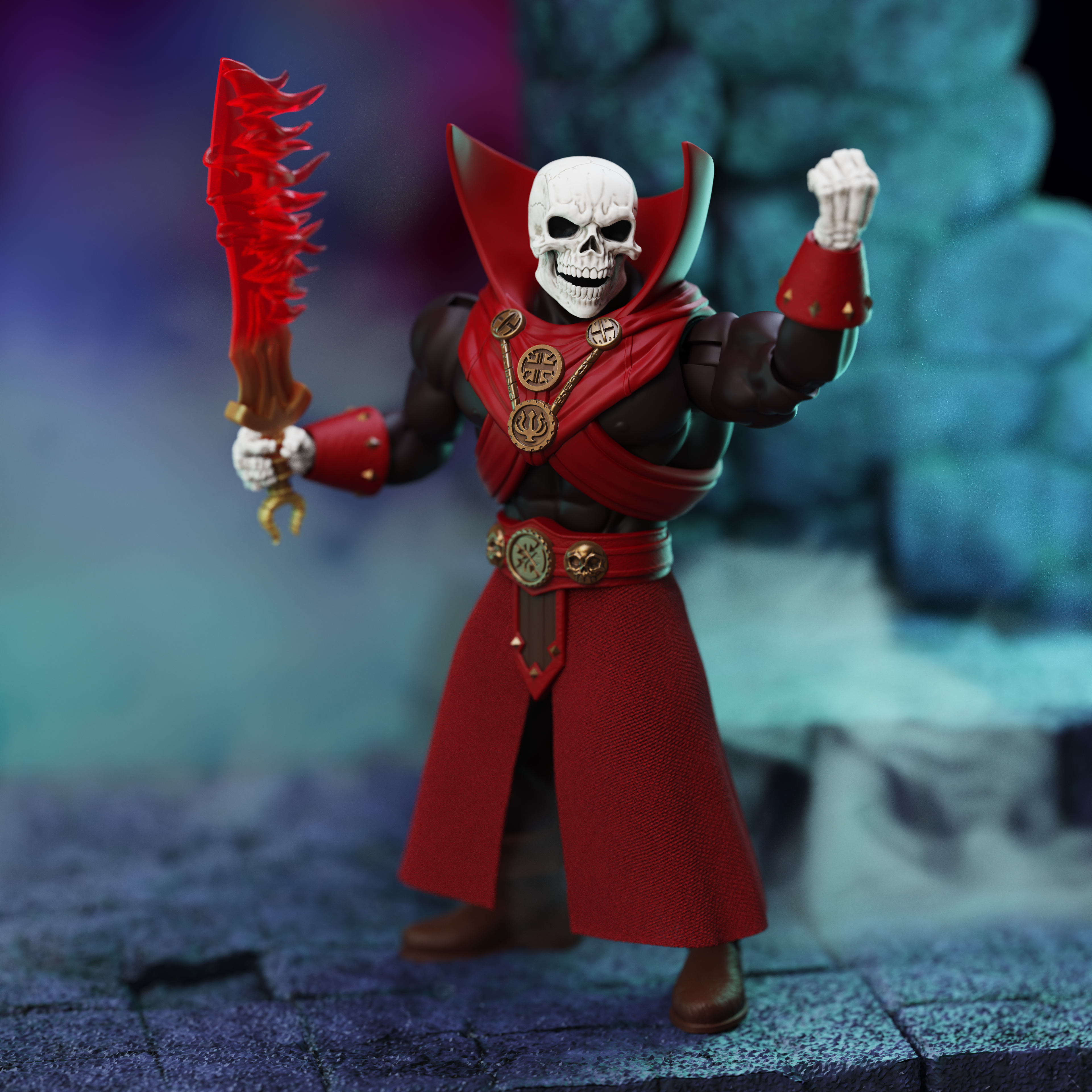 Immortal Champions Thulsa Doom- Undead Sorcerer Action Figure Gallery Image 5