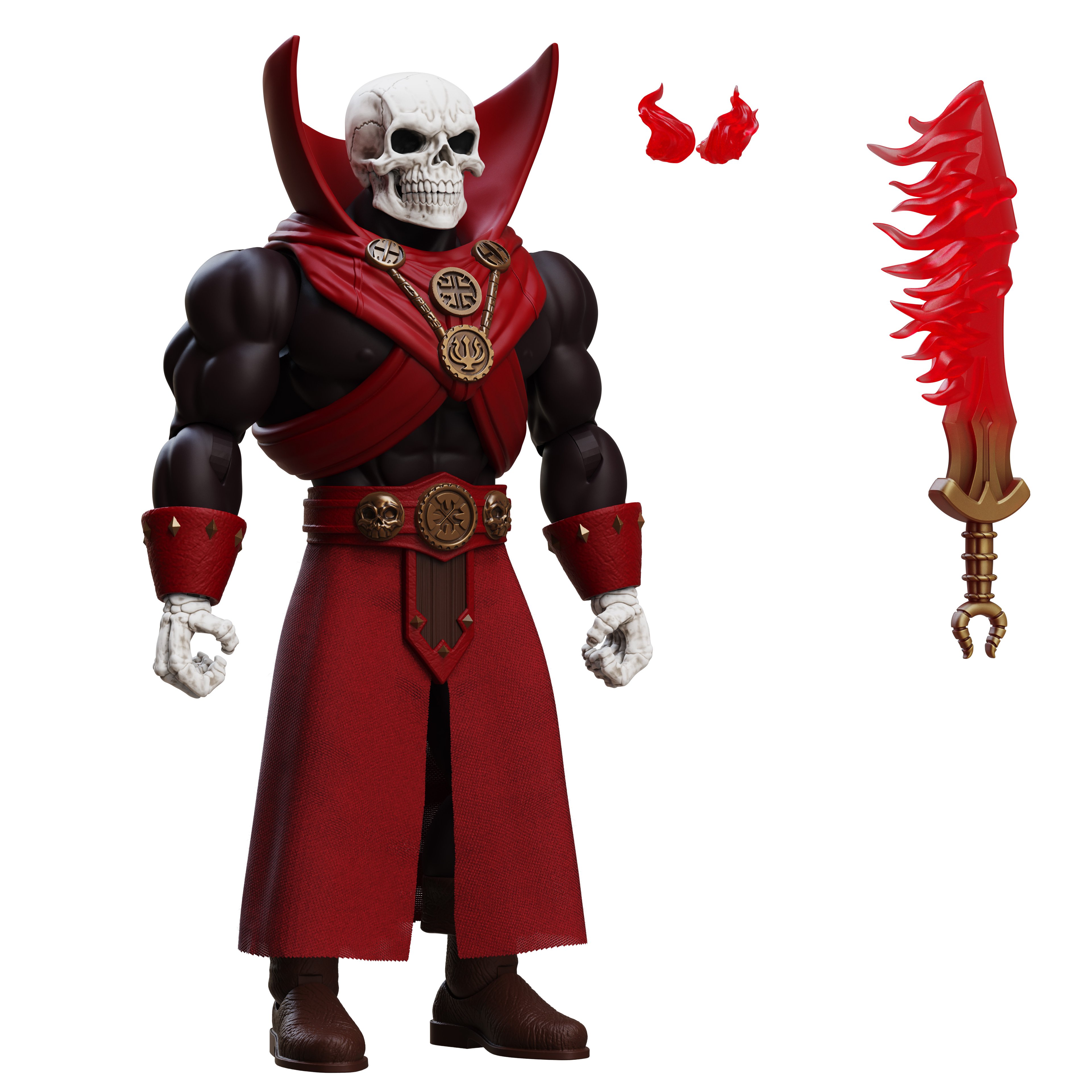 Immortal Champions Thulsa Doom- Undead Sorcerer Action Figure Gallery Image 10