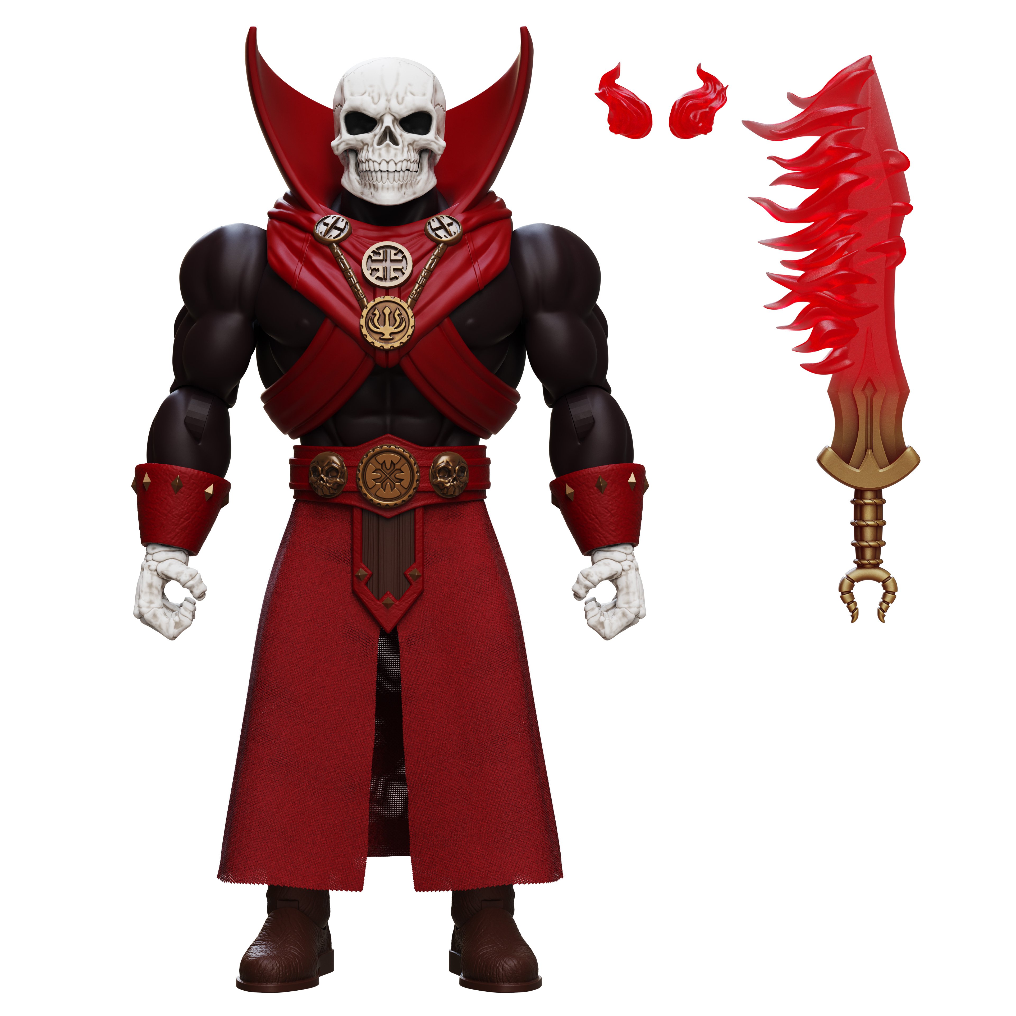 Immortal Champions Thulsa Doom- Undead Sorcerer Action Figure Gallery Image 9