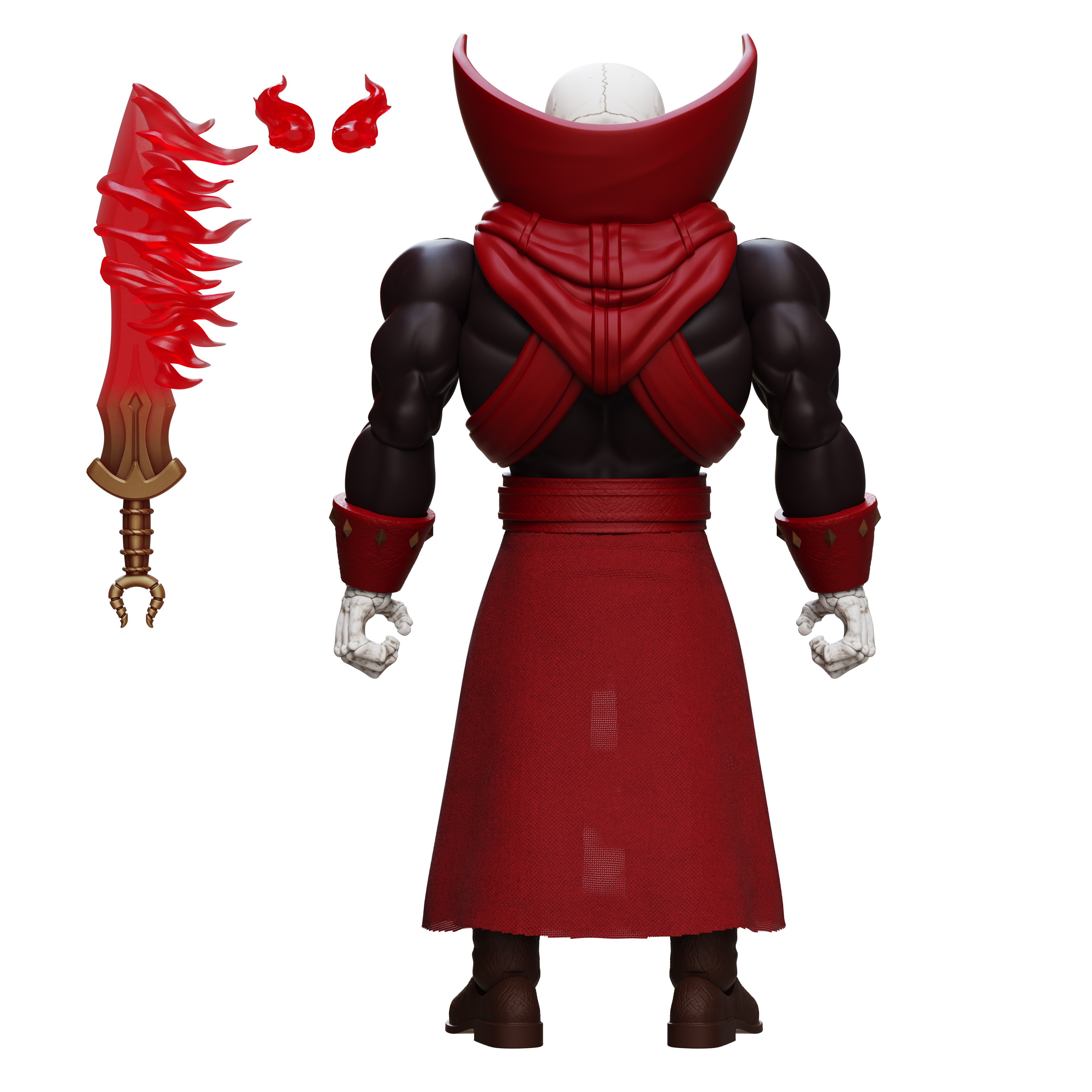 Immortal Champions Thulsa Doom- Undead Sorcerer Action Figure Gallery Image 11