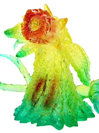 Godzilla vs. Biollante (1989) Middle Size Series Godzilla EX 18th Edition Biollante Flower Beast Form (Poster Image Clear Ver.) Figure Gallery Image 2