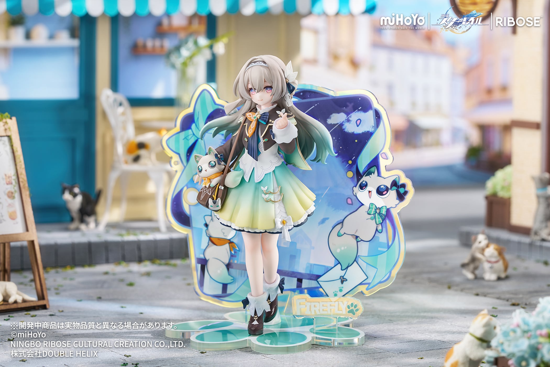 Honkai: Star Rail Rise Up+ Chibi Cat Series Firefly Figure Gallery Image 3
