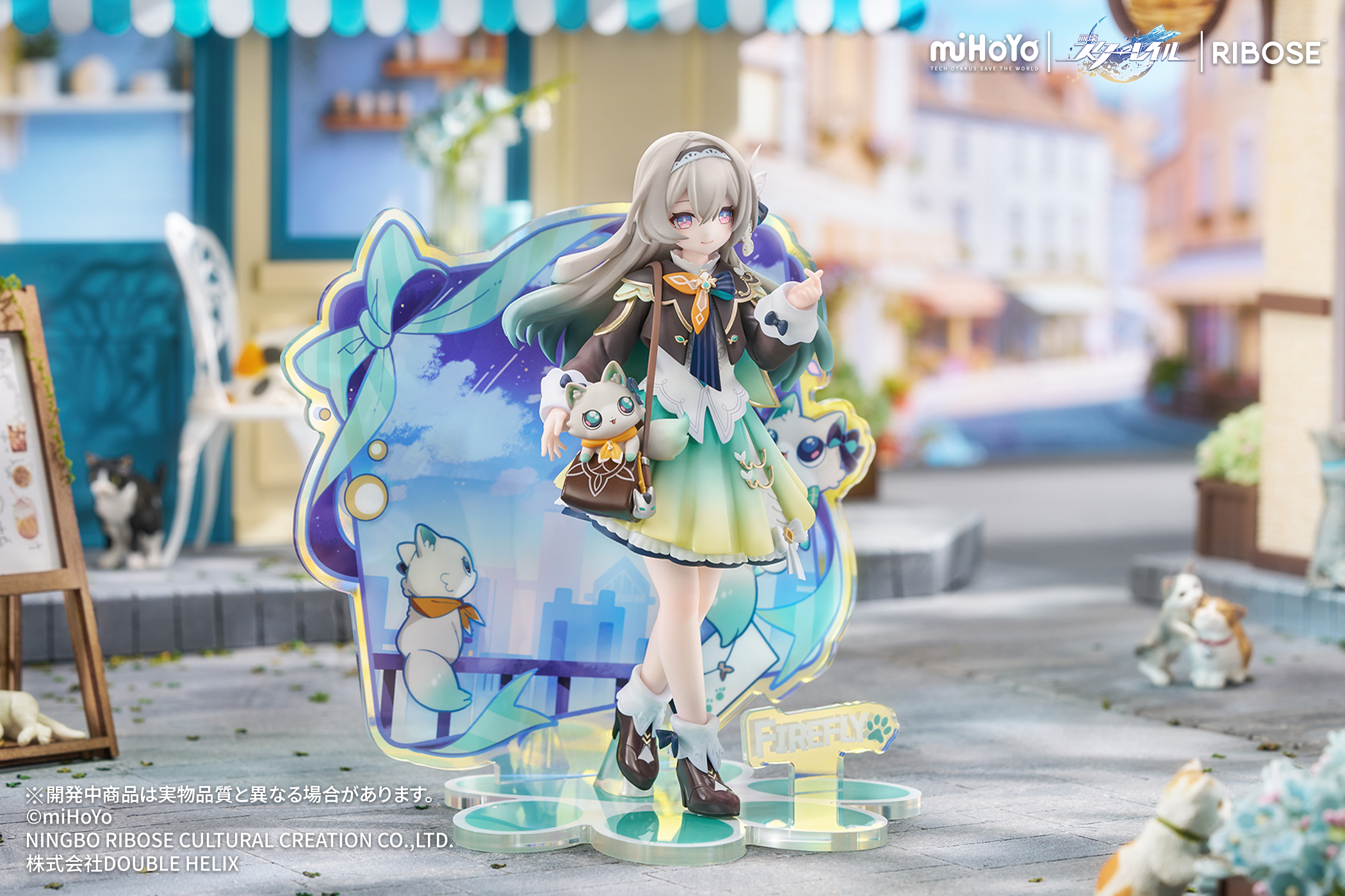 Honkai: Star Rail Rise Up+ Chibi Cat Series Firefly Figure Gallery Image 4