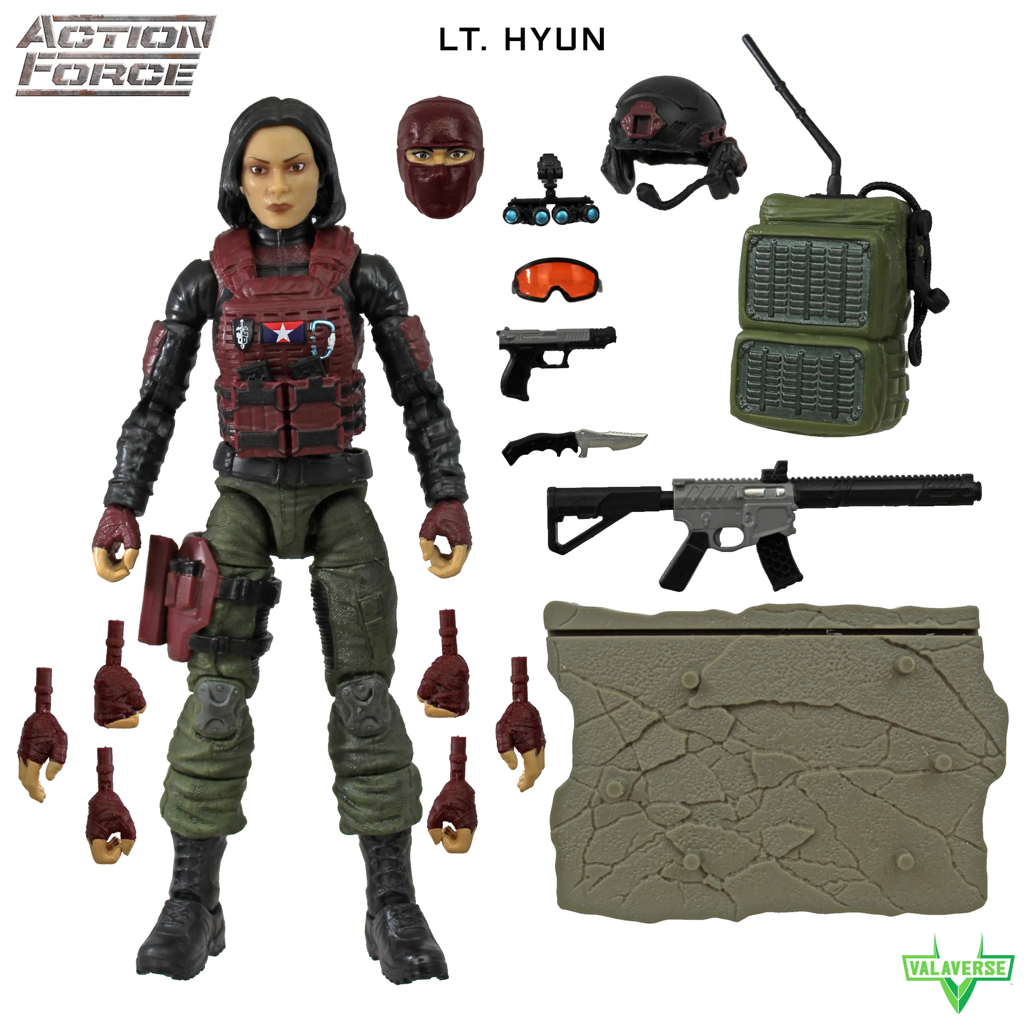 Action Force Lt. Hyun 1/12 Scale Action Figure Gallery Image 5