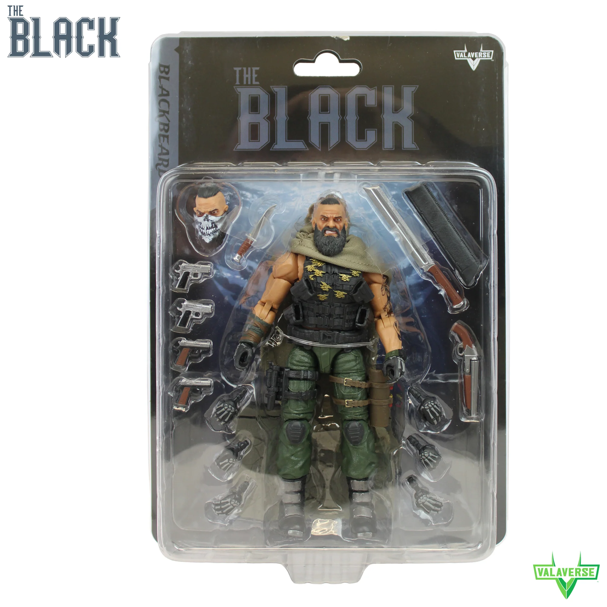 The Black Blackbeard 1/12 Scale Action Figure Gallery Image 6