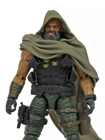 Image of The Black Blackbeard 1/12 Scale Action Figure
