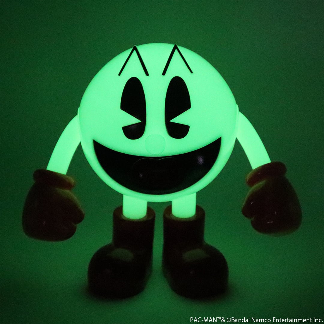 Pac-Man SOFVIPS Pac-Man (Yellow Glow-in-the-Dark Ver.) Soft Vinyl Figure Gallery Image 3