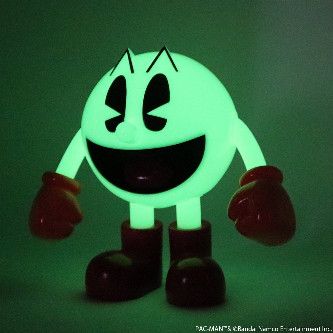 Pac-Man SOFVIPS Pac-Man (Yellow Glow-in-the-Dark Ver.) Soft Vinyl Figure Gallery Image 4