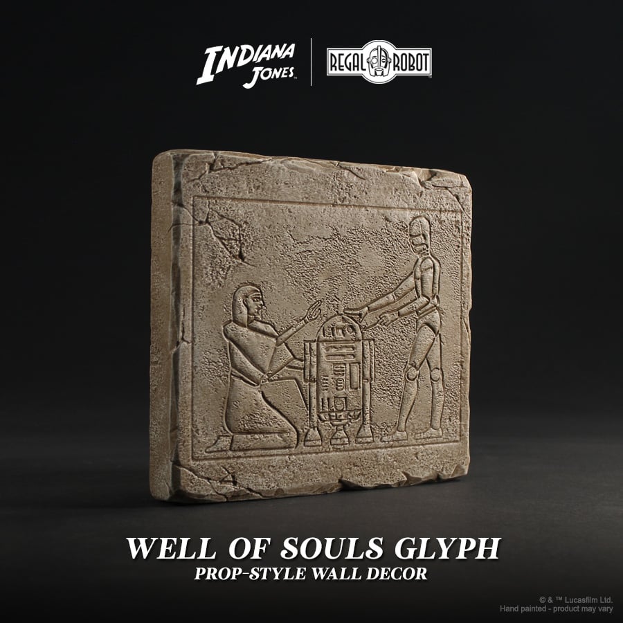 Raiders of the Lost Ark Well of the Souls Glyph Wall Decor Gallery Image 4