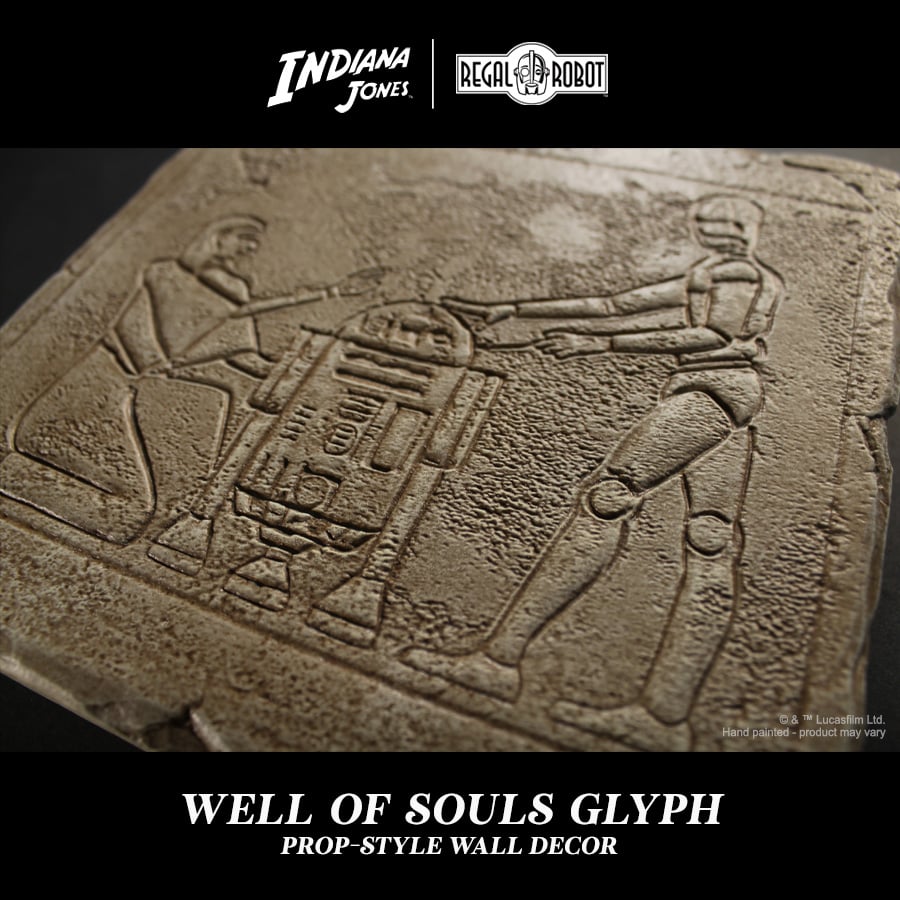 Raiders of the Lost Ark Well of the Souls Glyph Wall Decor Gallery Image 10