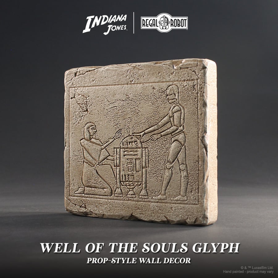 Raiders of the Lost Ark Well of the Souls Glyph Wall Decor Gallery Image 3