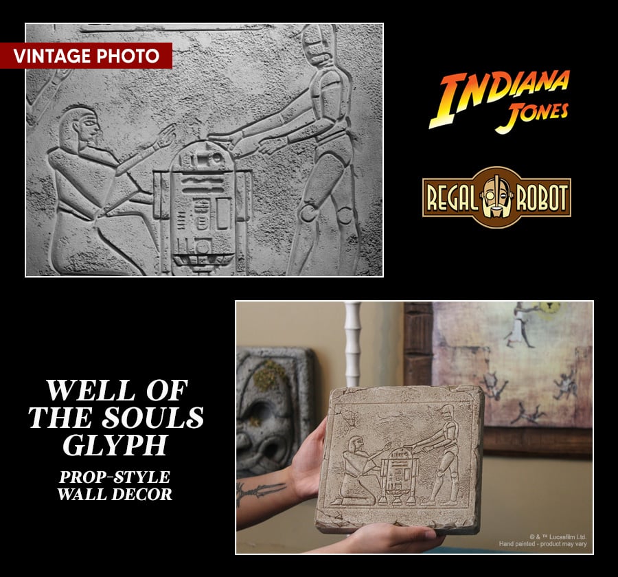 Raiders of the Lost Ark Well of the Souls Glyph Wall Decor Gallery Image 14