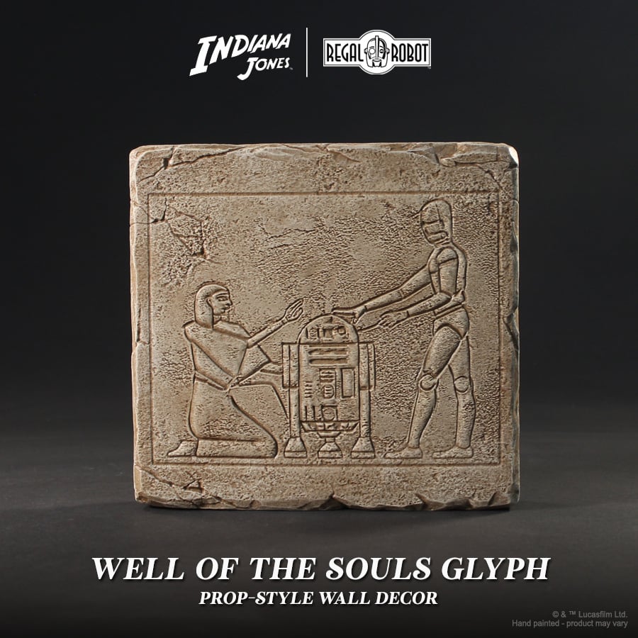 Raiders of the Lost Ark Well of the Souls Glyph Wall Decor Gallery Image 5