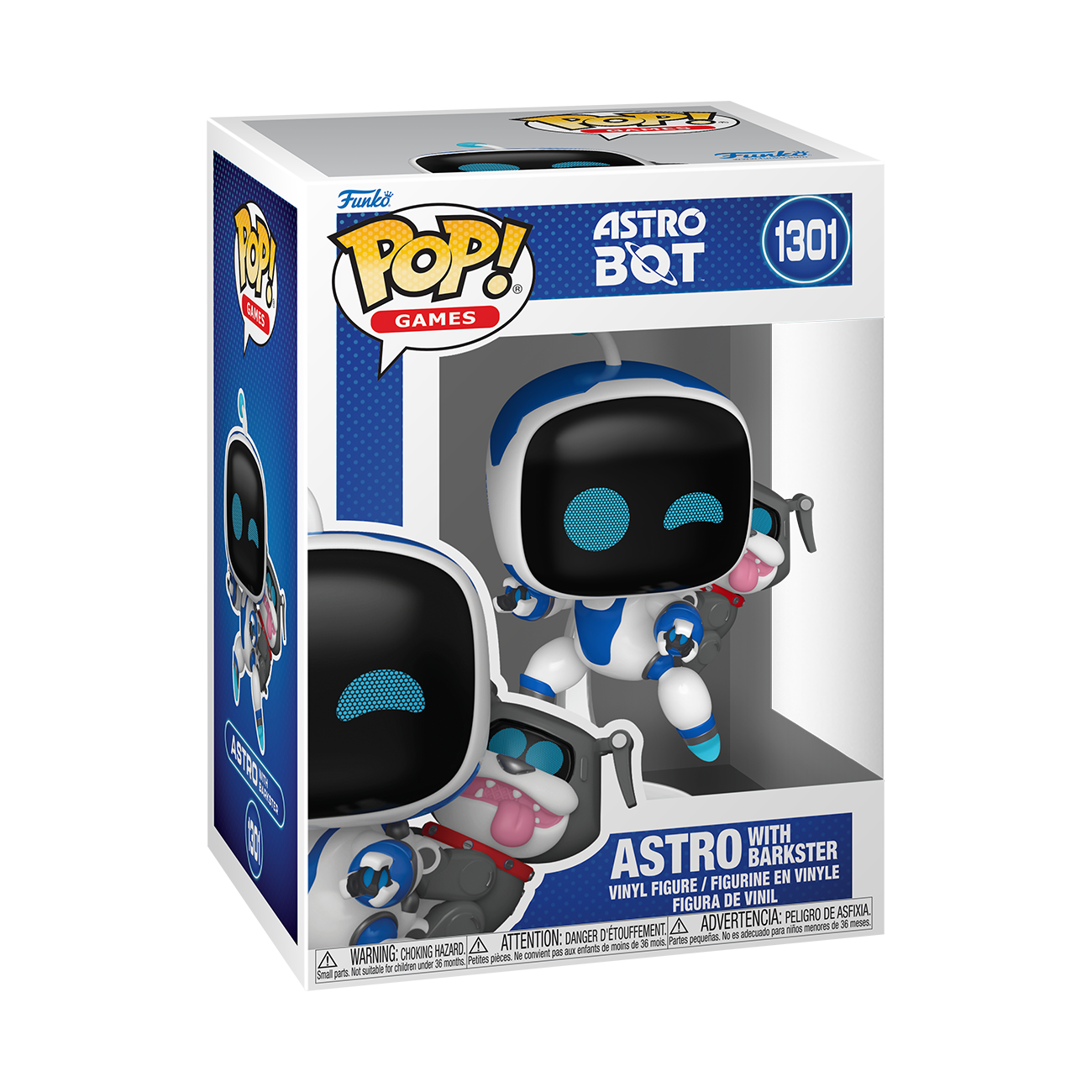 Astro Bot Pop! Games #1301 Astro with Barkster Gallery Image 3