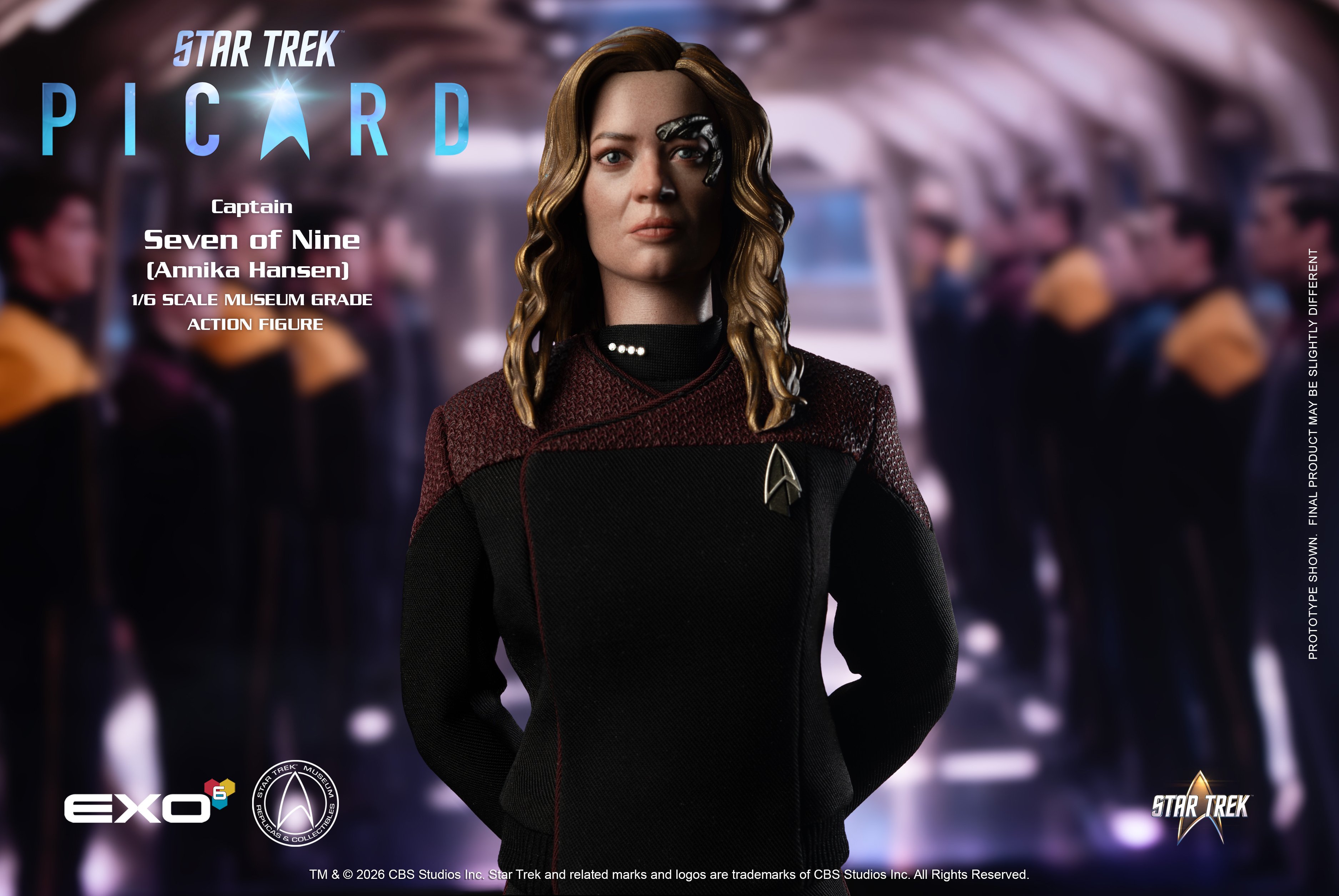 Star Trek: Picard Captain Seven of Nine (Annika Hansen) 1/6 Scale Action Figure Gallery Image 7