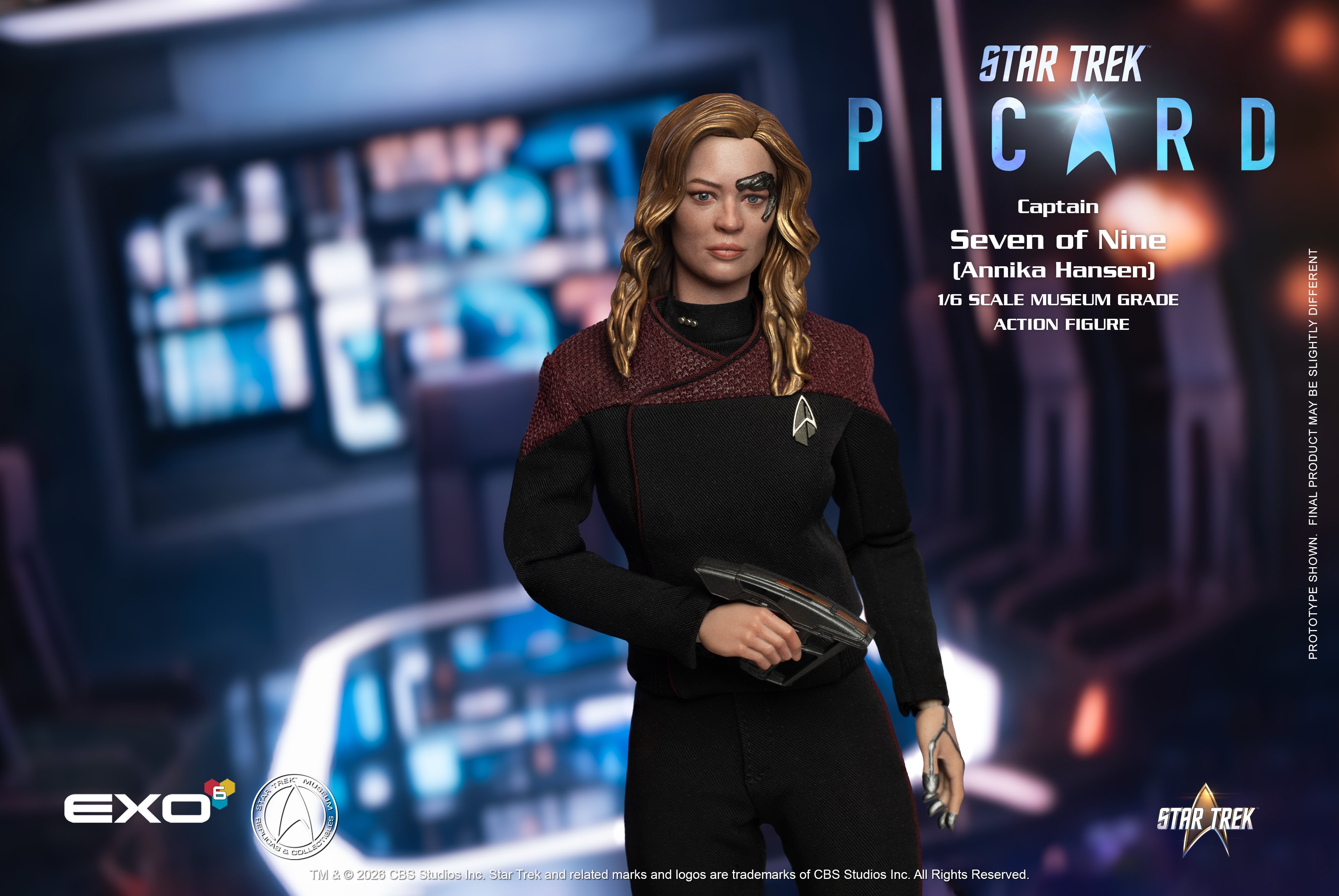 Star Trek: Picard Captain Seven of Nine (Annika Hansen) 1/6 Scale Action Figure Gallery Image 5