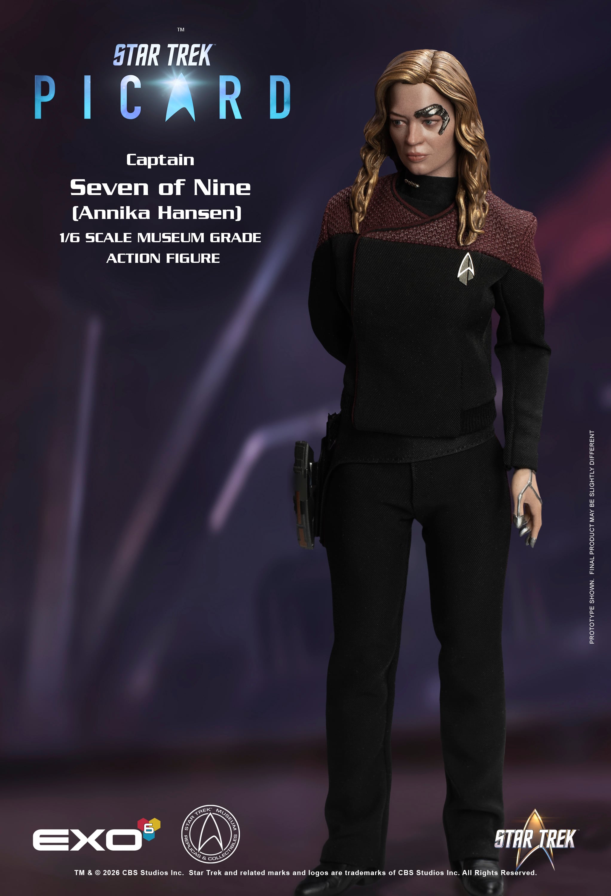 Star Trek: Picard Captain Seven of Nine (Annika Hansen) 1/6 Scale Action Figure Gallery Image 11
