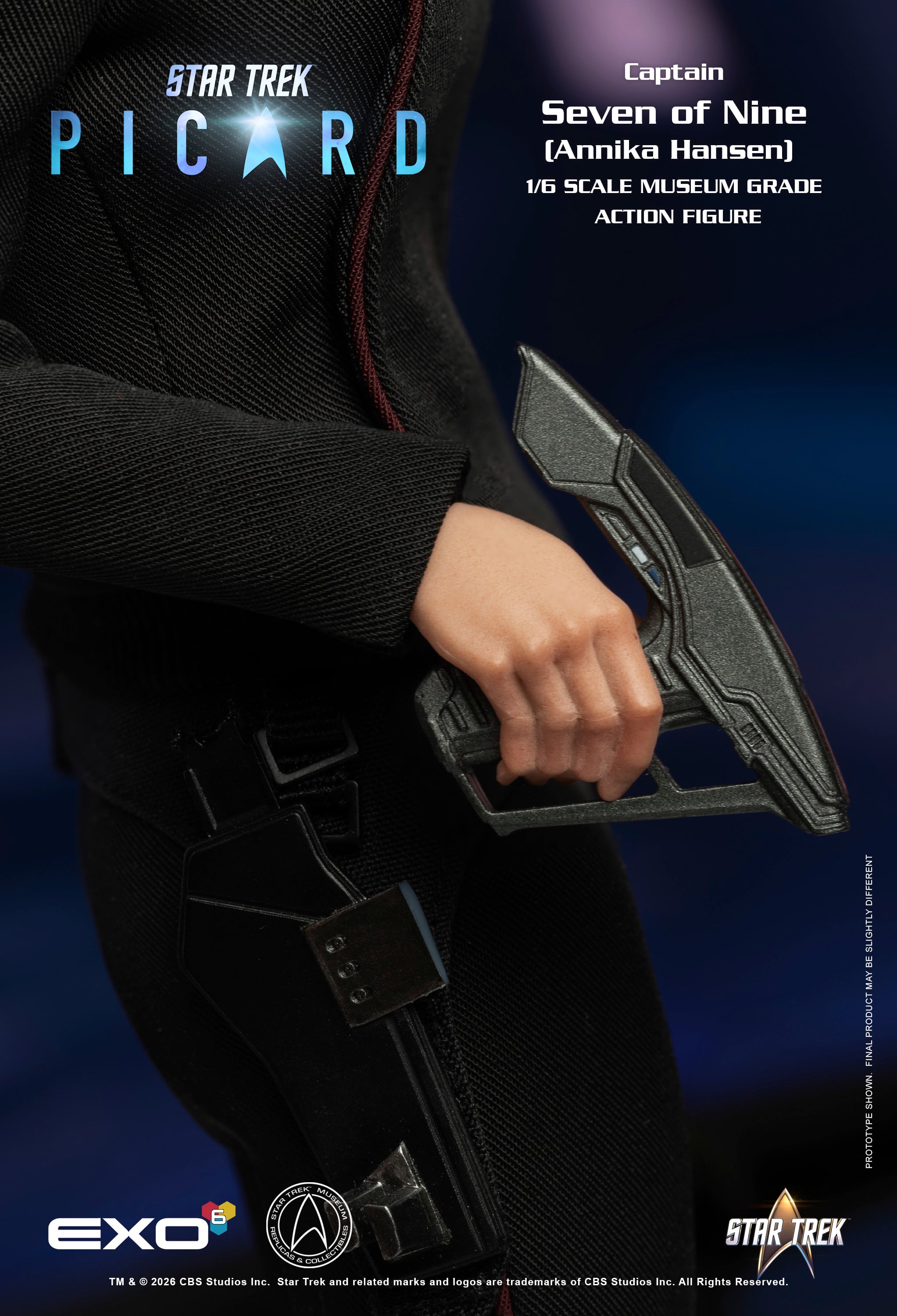 Star Trek: Picard Captain Seven of Nine (Annika Hansen) 1/6 Scale Action Figure Gallery Image 12
