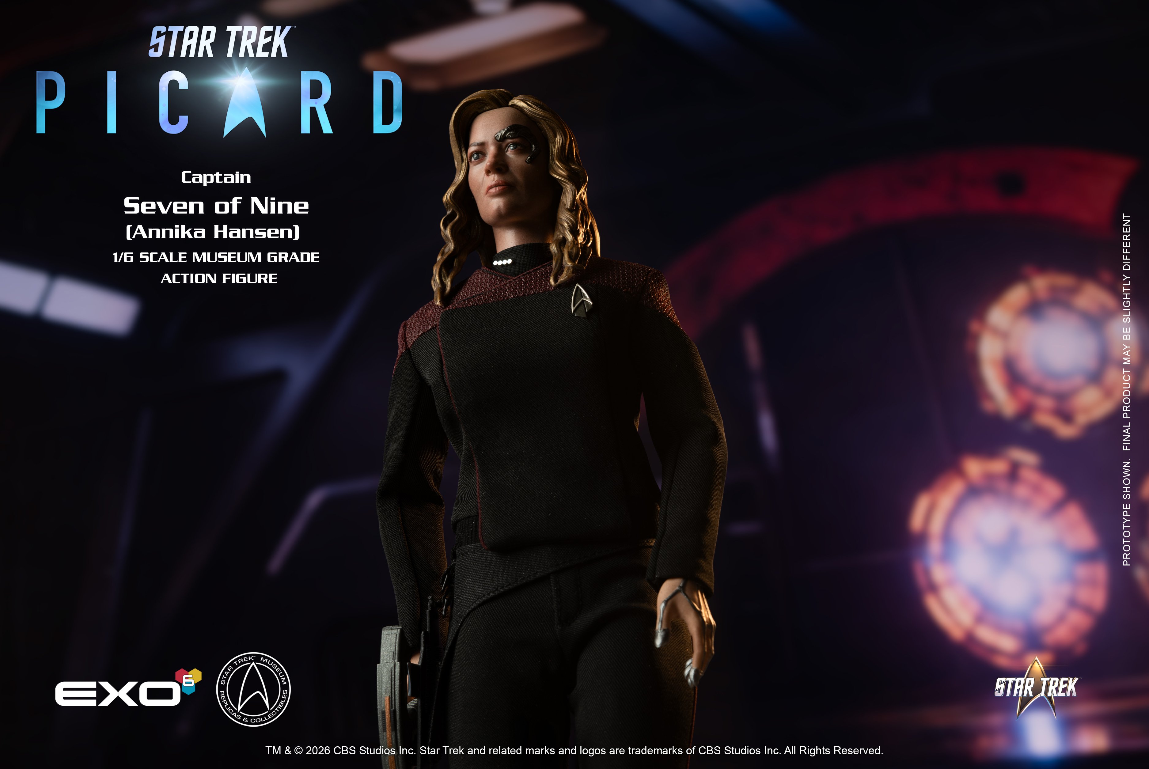 Star Trek: Picard Captain Seven of Nine (Annika Hansen) 1/6 Scale Action Figure Gallery Image 6