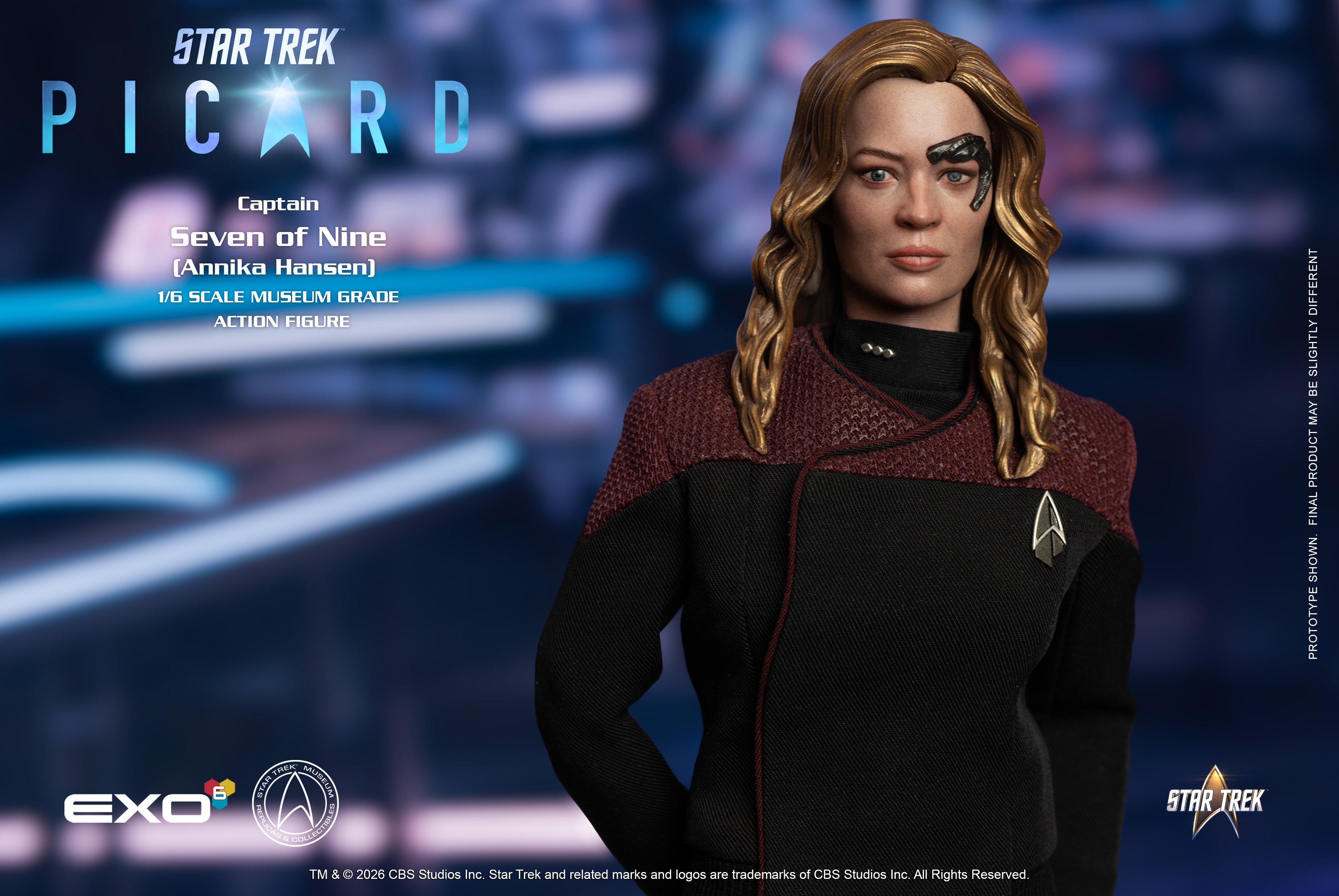Star Trek: Picard Captain Seven of Nine (Annika Hansen) 1/6 Scale Action Figure Gallery Image 4