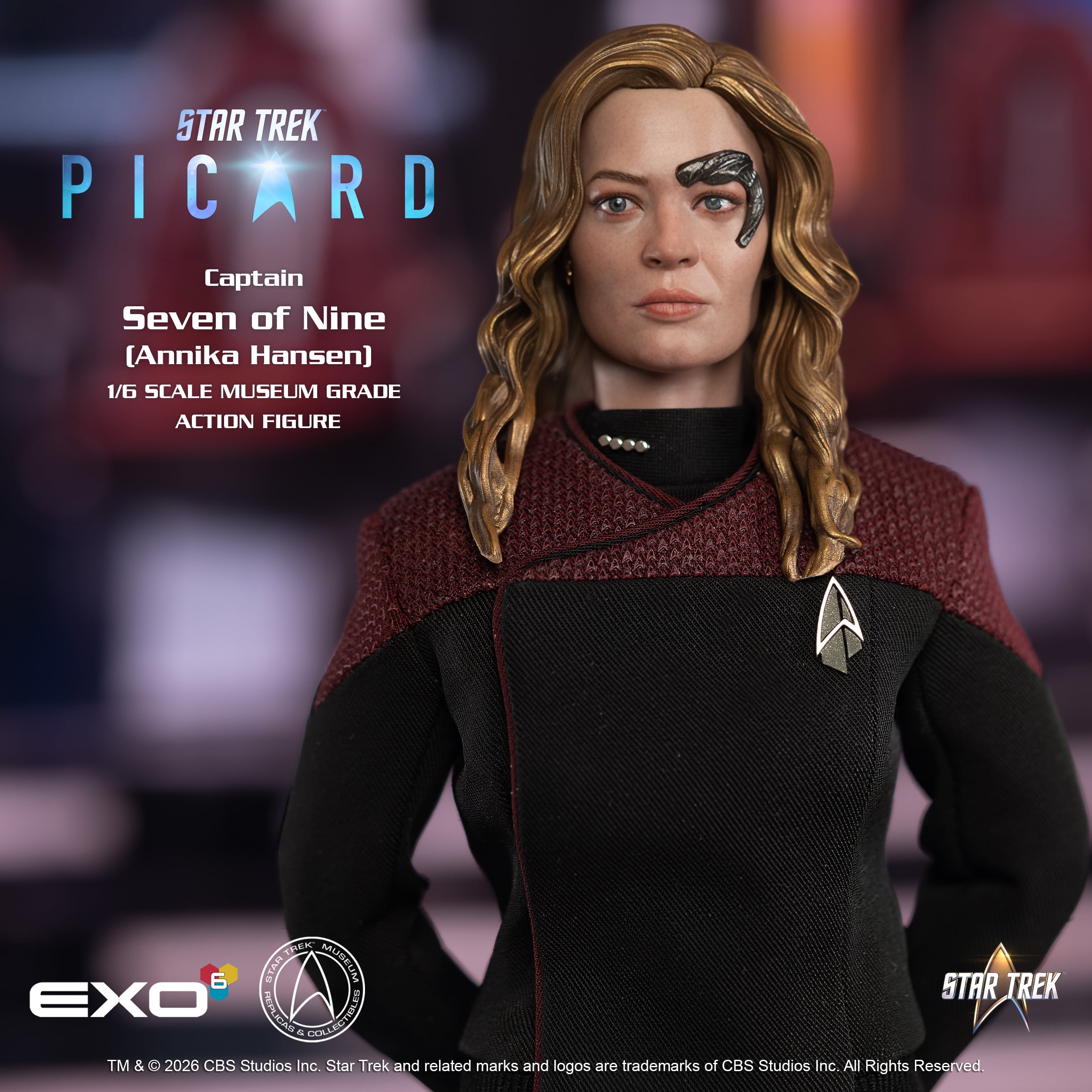 Star Trek: Picard Captain Seven of Nine (Annika Hansen) 1/6 Scale Action Figure Gallery Image 10