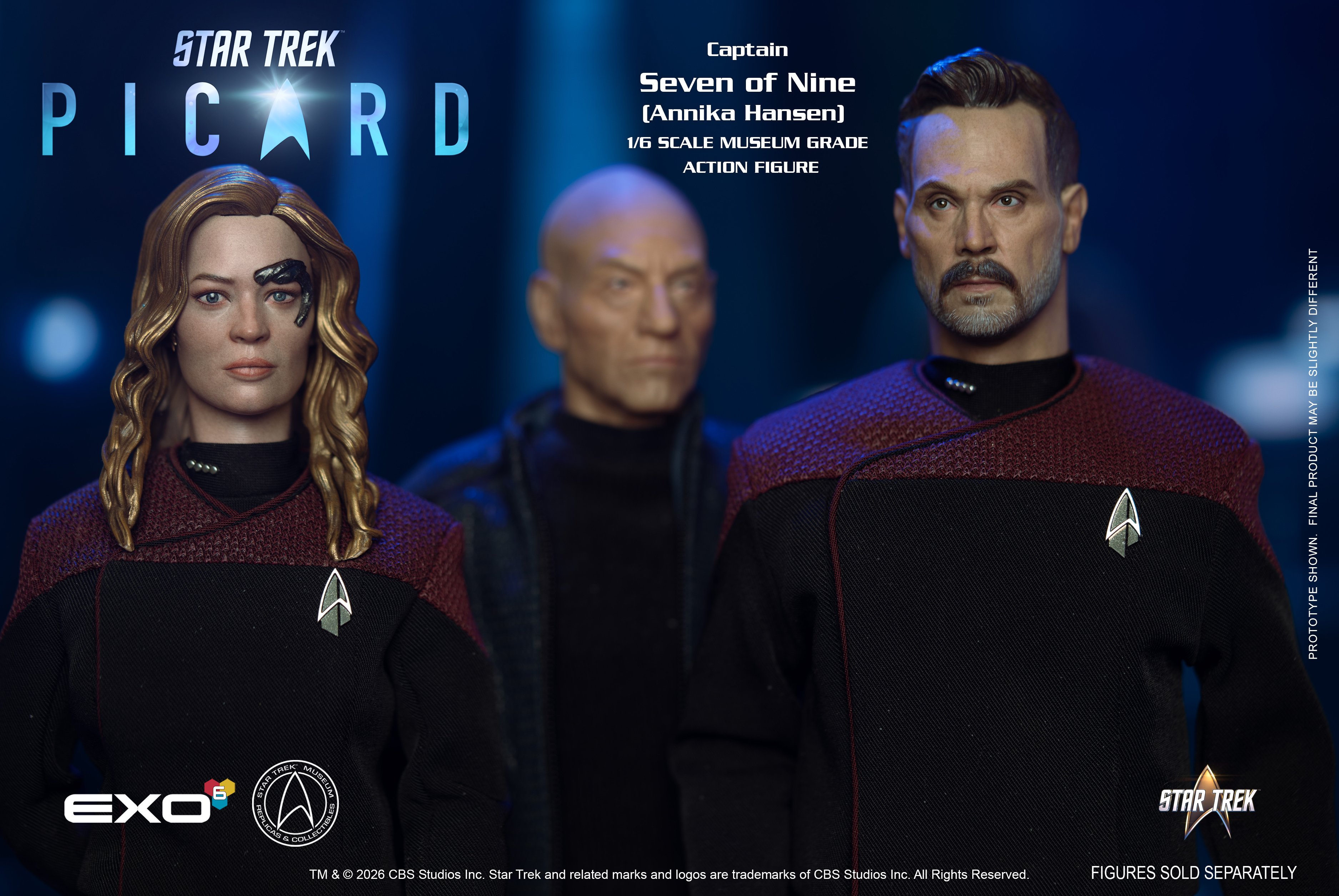 Star Trek: Picard Captain Seven of Nine (Annika Hansen) 1/6 Scale Action Figure Gallery Image 9