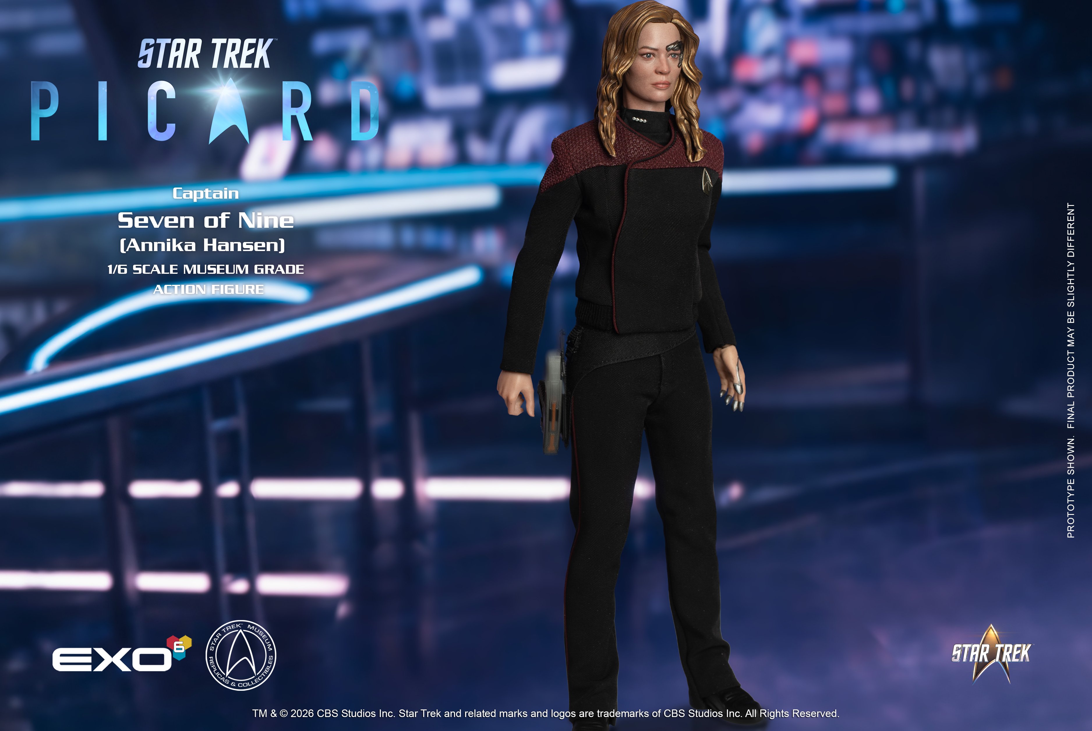 Star Trek: Picard Captain Seven of Nine (Annika Hansen) 1/6 Scale Action Figure Gallery Image 3