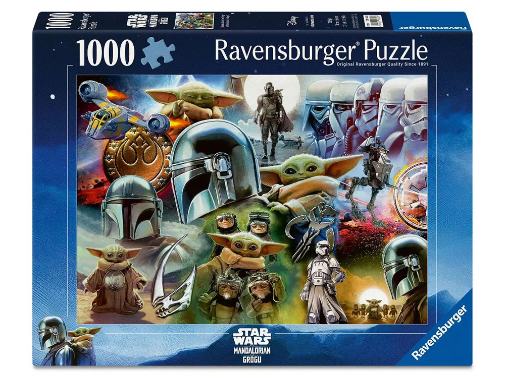 Star Wars: The Mandalorian and Grogu 1000-Piece Puzzle Gallery Image 1