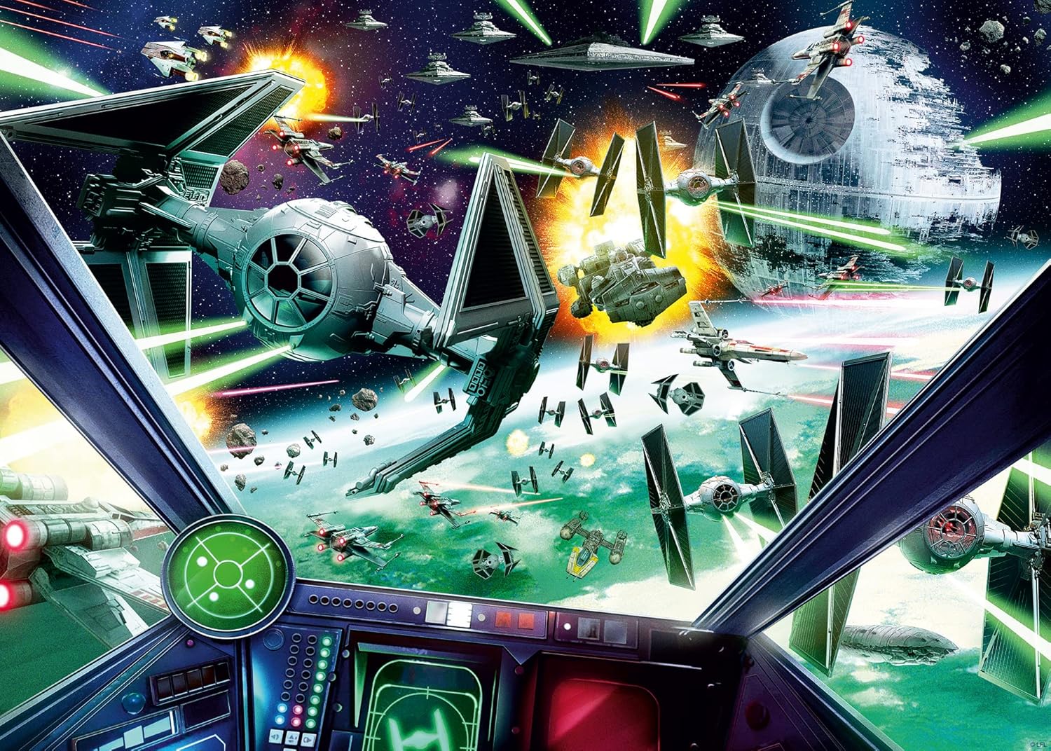 Star Wars: X-Wing Cockpit 1000-Piece Puzzle Gallery Image 4