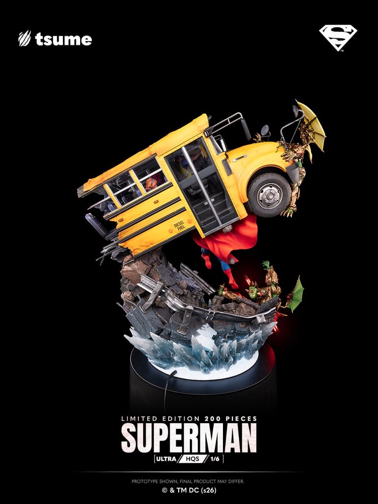 DC Comics HQS Dioramax Superman 1/6 Scale Limited Edition Statue Gallery Image 13