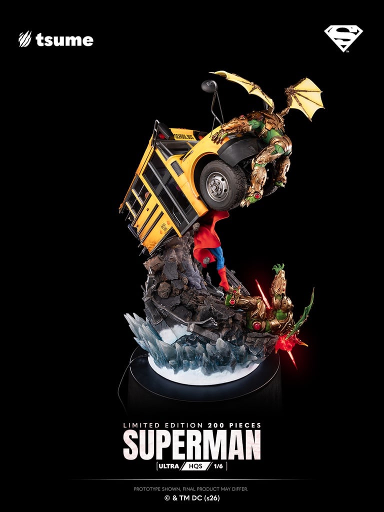 DC Comics HQS Dioramax Superman 1/6 Scale Limited Edition Statue Gallery Image 14
