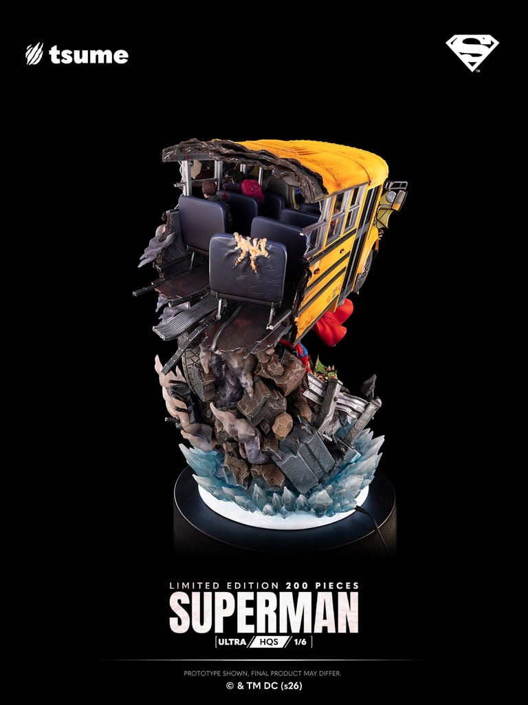 DC Comics HQS Dioramax Superman 1/6 Scale Limited Edition Statue Gallery Image 11