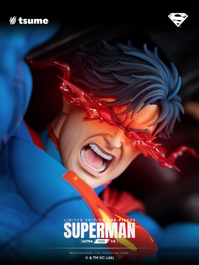 DC Comics HQS Dioramax Superman 1/6 Scale Limited Edition Statue Gallery Image 7